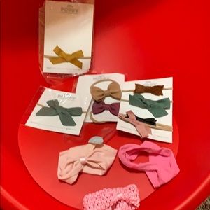 Lot of baby girls bows